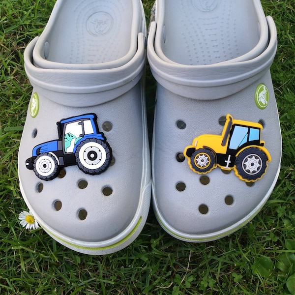 Shoe Charms Tractor Etsy
