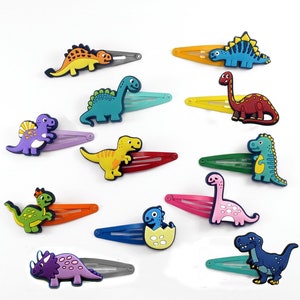 Dino hair clips children T-Rex dinosaur children&#39;s hair clip UNISEX hair clip boy for Easter Santa Claus Advent calendar Christmas