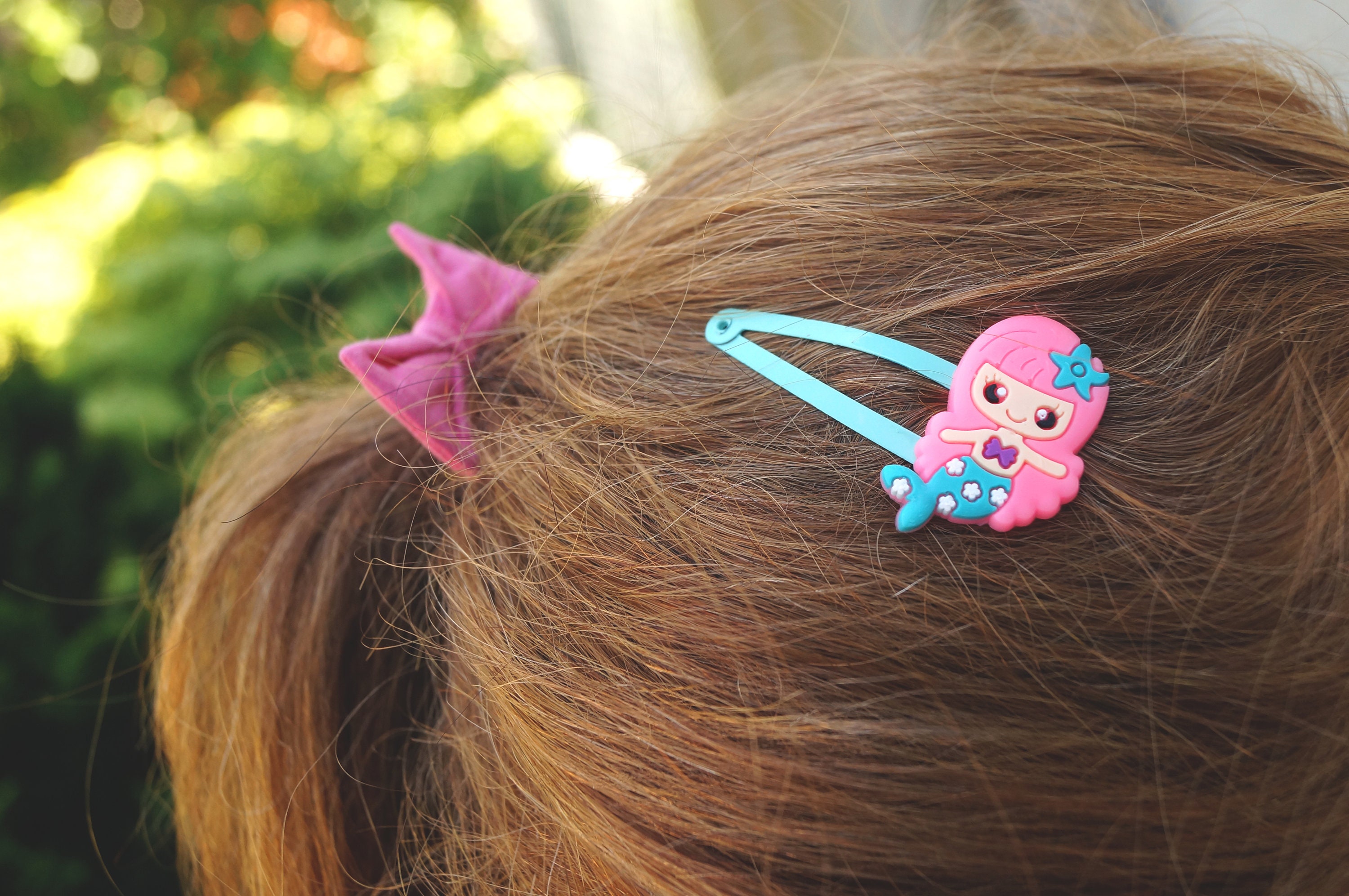 Mermaid Hair Clips Children's Mermaid Hair Clips Hair Etsy