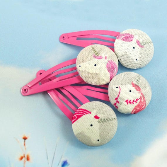 2 Pezzi Clip Per Capelli Con Fiocco A Fiore Arcobaleno Sfumato - Foto 11