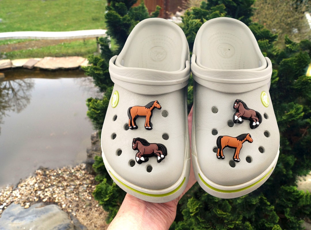 Horse Crocs Badge Shoe Charm Shoe Badge Riding Gift School Bag Etsy
