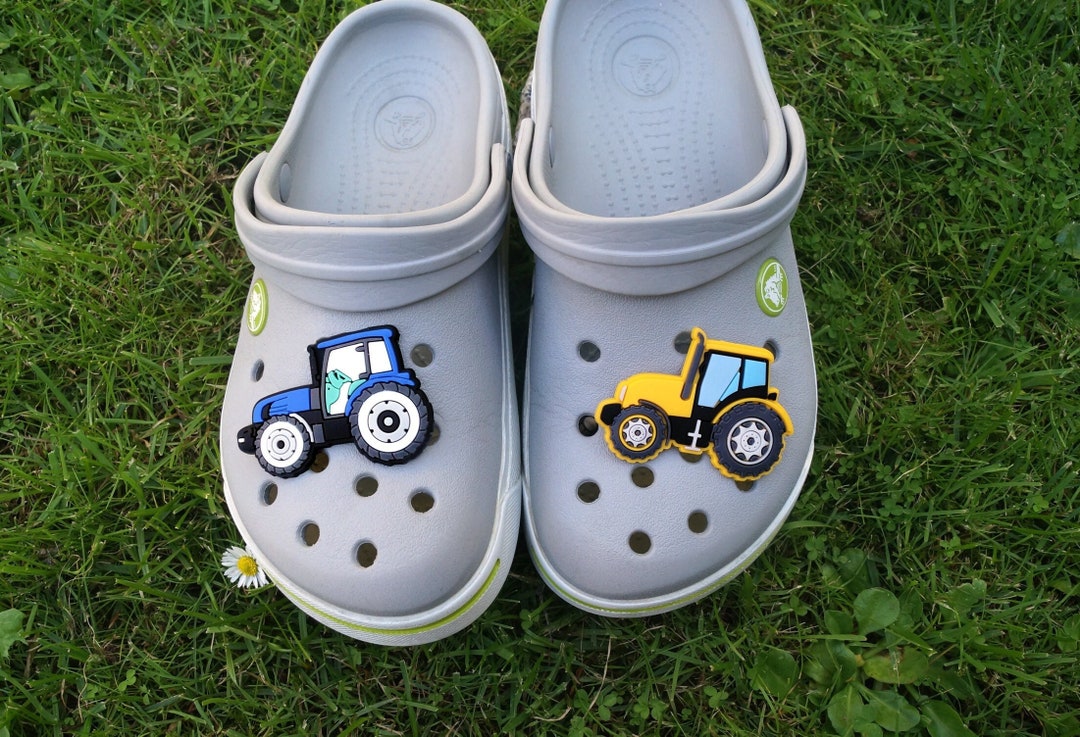 Kanon Tage af solsikke Tractor Shoe Charms Crocs Jibbitz Pin Shoe Clip Shoe Buckles - Etsy