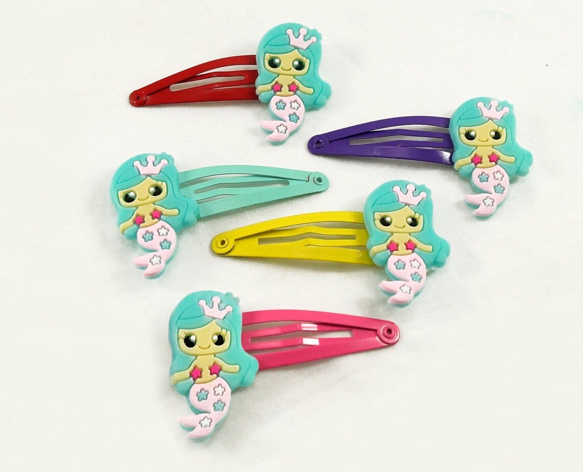 Mermaids Hair Clips Kids Mermaid Hair Clips Hair Clip Gift for Etsy