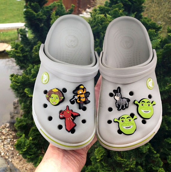 en million Ambient Kæmpe stor Shrek Shoe Charm Kids Ogre Shoe Buckles Crocs Charms Jibbitz - Etsy
