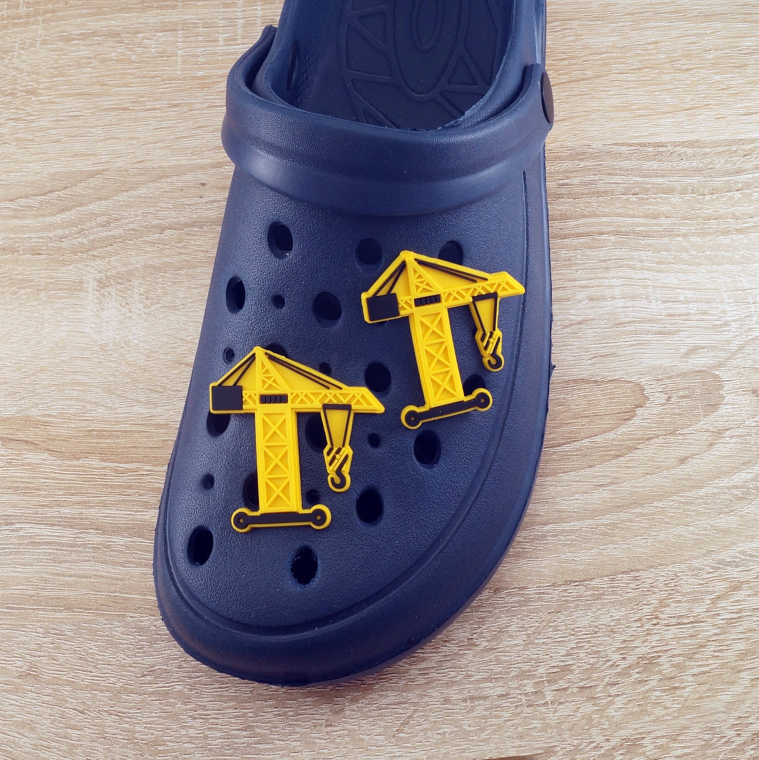 Gru da cantiere mulino a vento Crocs distintivo scarpe clip - Etsy Italia