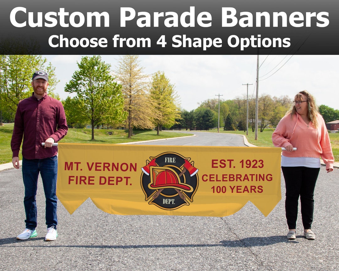 Custom Parade Banners Banners for Parades Marching Band Etsy