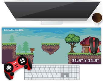 Custom Gaming Mouse Pad: XL Personalized Desk Mat for Gamers