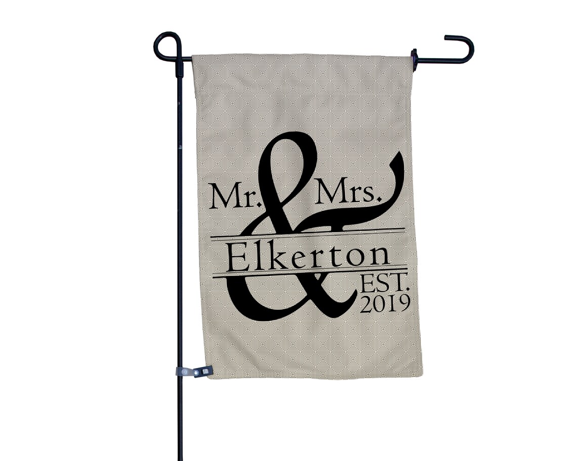 Create Your Own Garden Flag Weatherresistant Doublesided Etsy