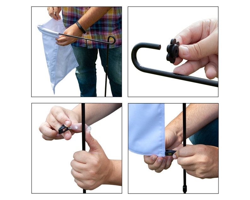 Create Your Own Garden Flag Weatherresistant Doublesided Etsy