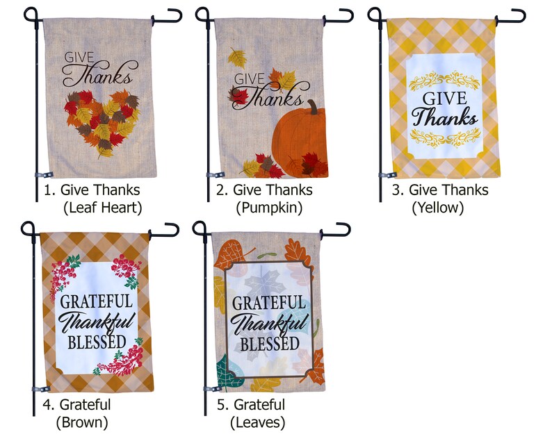 Fall Garden Flag Collection Weather-resistant Double-sided - Etsy