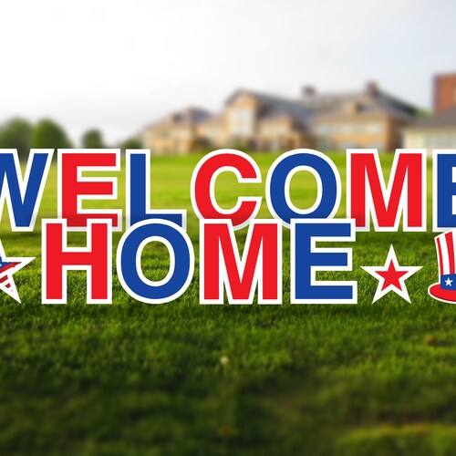 Home Hero Yard Sign and Outdoor Lawn Decorations Etsy