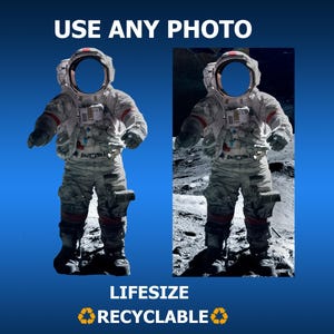 Custom Cardboard Photo Stand In - Lifesize Coroplast Stand In - 4ft to 6ft - Perfect for Holidays, Decorations, Parties, & Weddings