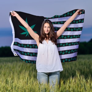 Cannabis Nation Flag 3x5 – Weed/Pot Flag, Durable Polyester image 5