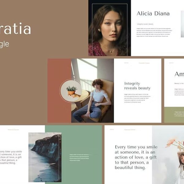 Google Slides Aesthetic - Etsy