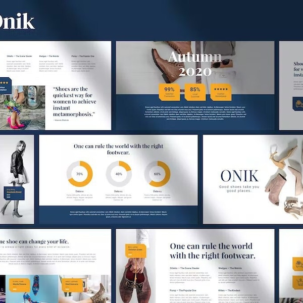 Onik - Multipurpose Business Google Slides