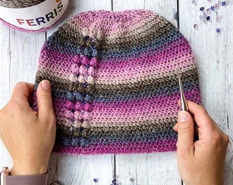 Marmalade Beanie Crochet Pattern, Crochet Hat Pattern, Crochet Beanie Pattern, Crochet Pattern