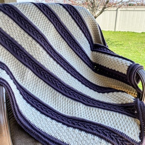 Throwback Blanket Crochet Pattern, Crochet Throw, Blanket Pattern, Throw Pattern, Crochet Throw Pattern, Crochet afghan, image 3