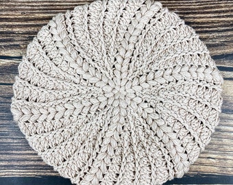 Crochet Pattern for Mountainside beret, beret pattern, crochet pattern, crochet beret, pdf pattern for beret