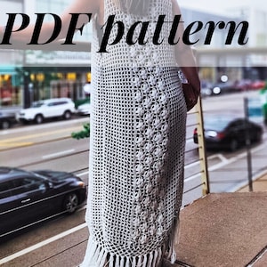 Crochet Vest Pattern, Summer Crochet, Boho Vest, Lace Pattern, Margo Vest Pattern, Crochet vest pattern, boho crochet, summer clothing