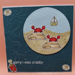 Lawn Fawn Sorry Card
