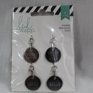 Heidi Swapp Four Piece Charms