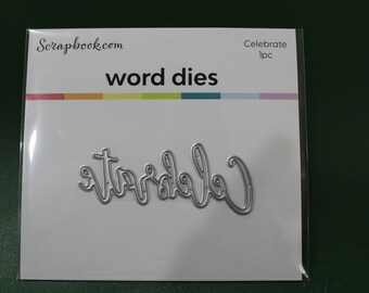 Scrapbook.com Celebrate Die