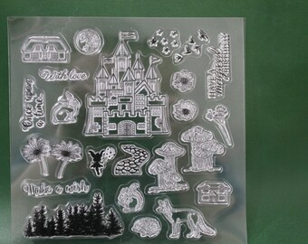 Crafters Companion Castle Stamp Set