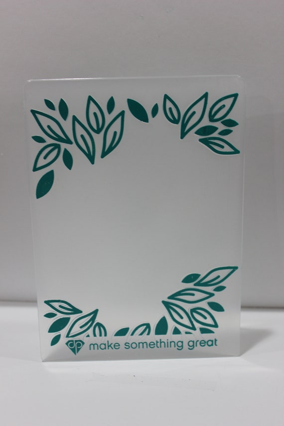 Diamond Press Embossing Folder Etsy