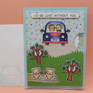 Lawn Fawn Reveal Wheel Thank You Card