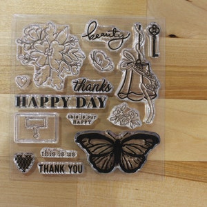 Echo Park Happy Day Stamp Set