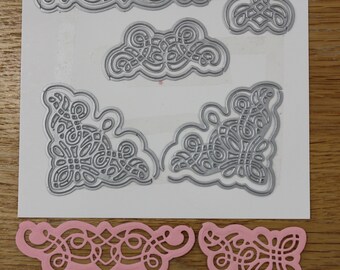 Crafters Companion Die'Sire Classique's Corner Dies - Fanciful Filigree