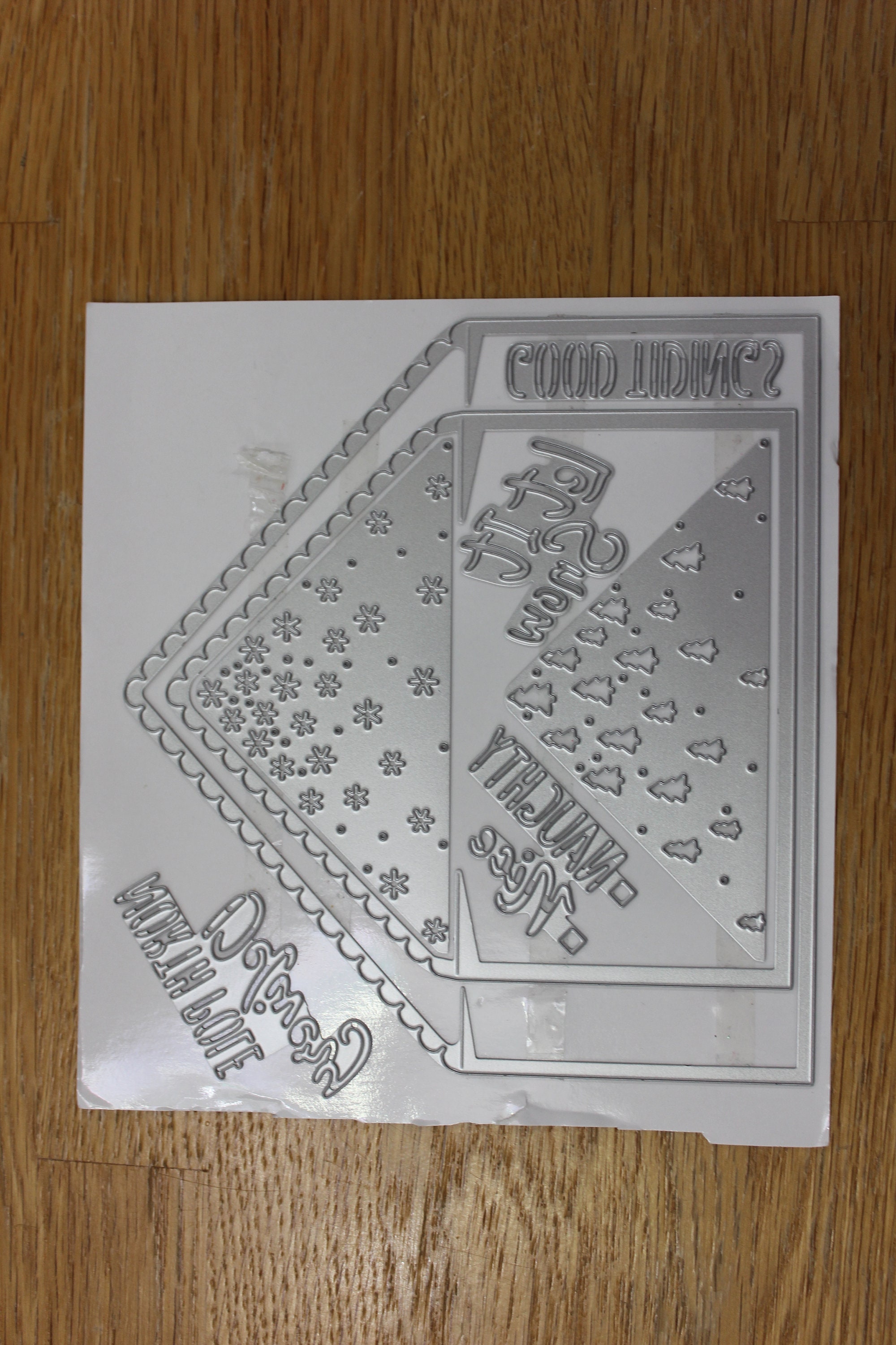 Sizzix Thinlits Envelope Liner Dies Christmas Etsy