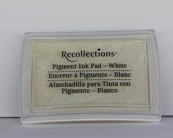 Recollections White Pigment Ink Pad