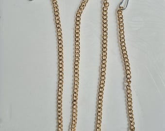 Suncatcher Extension Chain, Gold or Bronze Hanging Chain Add-On