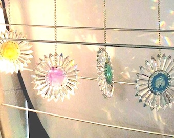 Choose Your Color Rainbow Maker Suncatcher | SunRain Crystal Window Prism Art