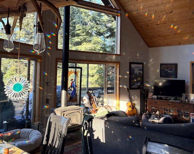 Featured listing image: Realtor Closing Gift Crystal Suncatcher, Rainbow Maker Window Decor