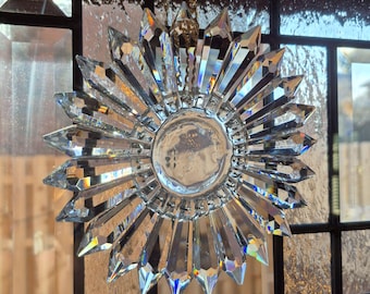 Package #2: Four Custom‑Color | Bridesmaid Gift Set | Crystal Prism Wedding Decor