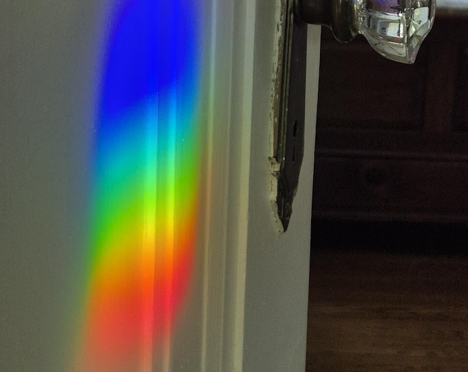 Featured listing image: Nursery Crystal Rainbow Suncatcher for Baby & Toddler Room | Choose Your Color