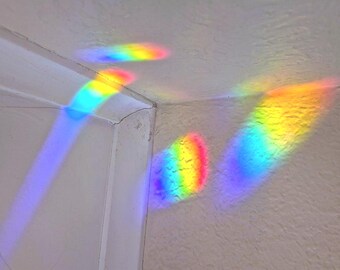Crystal Suncatcher Rainbow Maker, Choose Your Color, Asfour Crystal Prisms