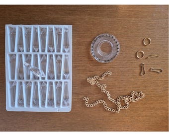 DIY Crystal Suncatcher Kit, Make a Prism Rainbow Maker Window Art Craft