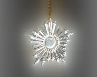 Star Crystal Suncatcher, Rainbow Maker Window Prism, Choose Your Color