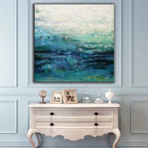 oversized abstract painting on canvas,extra large canvas wall art painting,original abstract acrylic painting,modern wall art canvas H32