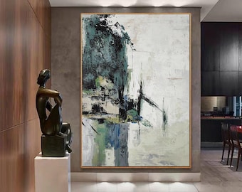 very large paintings on canvas,large canvas wall art,large oil painting abstract,extra large wall art canvas,contemporary wall art H344