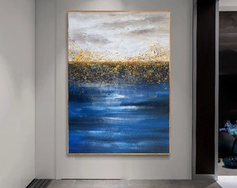 abstract acryic painting on canvas,contemporary wall art,large canvas wall art,oversized canvas art,large oil painting abstract H354