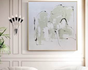 extra large wall art, original painting on canvas, modern abstract painting, oversized wall art abstract, large oil painting on canvas  H592