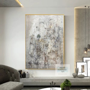 Extra Large Wall Art Abstract, Original Abstract Painting on Canvas, Contemporary Wall Art, Abstract Oil Painting, Textured Wall Art H678