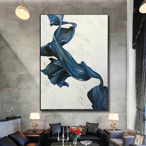 extra large wall art canvas, modern abstract painting, original wall art, large oil painting abstract, living room wall art painting H533