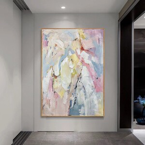 large abstract painting canvas,large canvas art,original paintings on canvas,abstract wall art,acrylic painting,oversized wall art H499