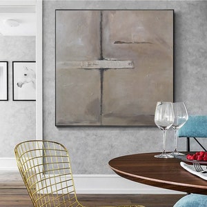 large abstract canvas art, original oil painting on canvas, oversized wall art abstract, living room wall decor, modern abstract art A24