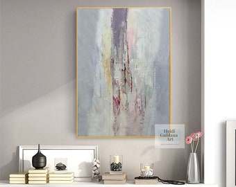 großes leinwand Gemälde abstraktes Ölgemälde auf Leinwand reiche Textur Wandkunst handgemachte Malerei Wohnzimmer Wanddekor H729
